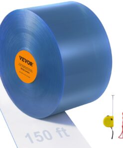 Рулон занавеса из Прозрачной ленты ПВХ VEVOR