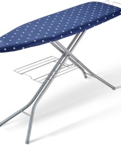 VEVOR Full-Size Ironing Board with Heat-Resistant Cover and Storage Tray