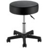 VEVOR Adjustable Height Rolling Stool with Wheels