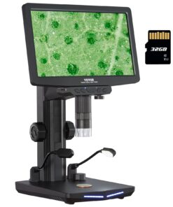 VEVOR Digital Microscope with 10.1-inch IPS Screen