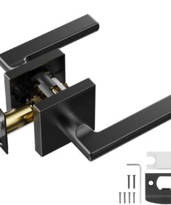 VEVOR Matte Black Interior Passage Door Handle