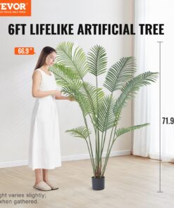 Реалистичное и Прочное Искусственное растение с Регулируемыми ветвями