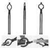 VEVOR 45 cm 18 inch Blacksmith Tongs Set   3 PCS V Bit