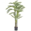 VEVOR 2m 656ft Tall Artificial Gold Cane Palm Tree   Durable PE Material