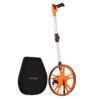 VEVOR 125 inch 317mm Telescoping Measuring Wheel with Carrying Bag   Accurate Distance Measuring up to 999999 Meters