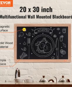 Vintage Wooden Frame with Chalks & Eraser