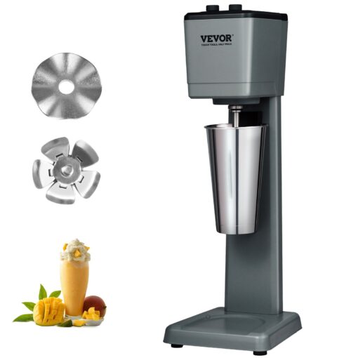 VEVOR 375W Stainless Steel Milkshake Maker with 1HP Motor