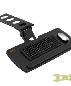 VEVOR Ergonomic Adjustable Keyboard Tray with Wrist Rest