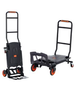 VEVOR Heavy Duty Aluminum Convertible Hand Truck and Dolly