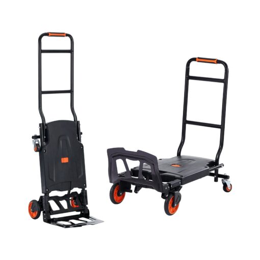 VEVOR Heavy Duty Aluminum Convertible Hand Truck and Dolly