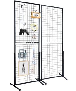 VEVOR Double-Sided Grid Wall Panels Tower 2-Pack