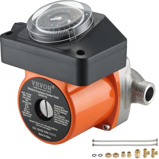 VEVOR Hot Water Circulation Pump with Timer