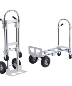 VEVOR Heavy Duty Convertible Aluminum Hand Truck and Dolly