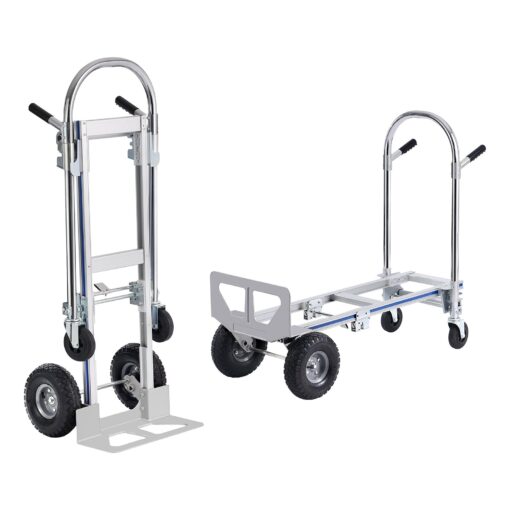 VEVOR Heavy Duty Convertible Aluminum Hand Truck and Dolly