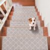 VEVOR Non Slip Indoor Stair Treads Carpet 23 cm x 71 cm 9 x 28 for Wooden Steps
