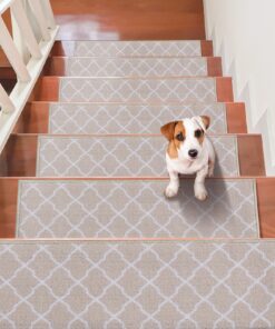 VEVOR Non-Slip Indoor Stair Treads Carpet 23 cm x 71 cm (9