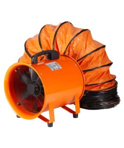 VEVOR 900W Portable Industrial Ventilator with 406mm Cylinder Fan and 10m Duct Hose