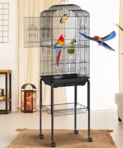 VEVOR 152 cm (60 inch) Large Metal Bird Cage for Cockatiels
