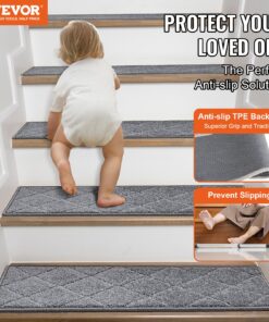 23 cm x 71 cm (9" x 28") Carpet Runner for Wooden Steps