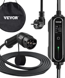 VEVOR Portable EV Charger with Type 2 Connector