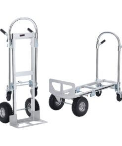 VEVOR 2-in-1 Aluminum Hand Truck and Dolly