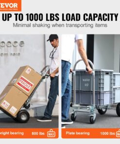 4-in-1 Convertible Folding Utility Cart