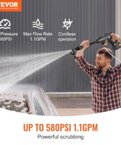 Портативный Пистолет-распылитель воды с 5 Вариантами Сопел