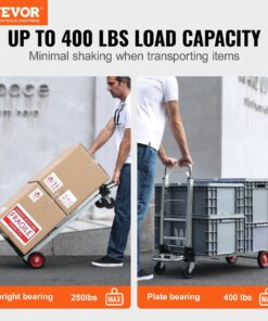 181 kg (400 lbs) Load Capacity