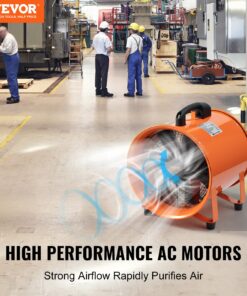 365W High-Performance Exhaust Blower 4369 m³/h for Dust and Smoke Removal