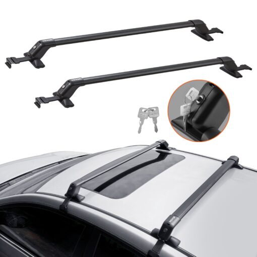 VEVOR Universal Aluminum Roof Rack Cross Bars for SUVs