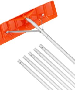 VEVOR Snow Roof Rake with 63.5 cm (25-inch) ABS Blade