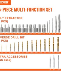 3-13mm (1/8"-1/2") and Storage Case for Damaged Bolts