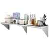 VEVOR Wall Mounted Stainless Steel Shelf 355 x 152 cm 14 x 60 in