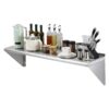 VEVOR 356 cm x 1219 cm Stainless Steel Wall Mounted Shelf with Brackets