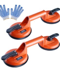 VEVOR Heavy Duty Glass Suction Cup Lifter Tool 119 mm (4.7 inch) 2 Pack