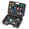 VEVOR 28 Piece Universal Radiator Coolant Pressure Tester  Vacuum Refill Kit