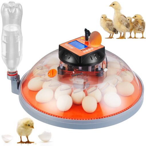 VEVOR Automatic Egg Incubator with 360° Air Circulation