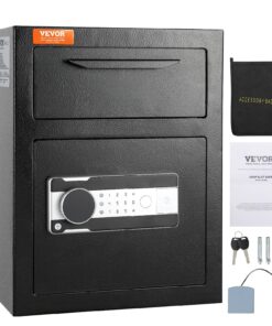 VEVOR 48L (1.7 Cu Ft) Steel Depository Safe with Drop Slot