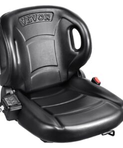 VEVOR Universal Forklift and Tractor Seat with Adjustable Backrest