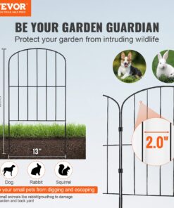 No Dig Animal Barrier with 5 cm (2 in) Spike Spacing