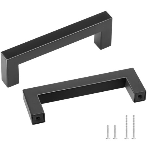 VEVOR 30 Pack Matte Black Stainless Steel Cabinet Pulls