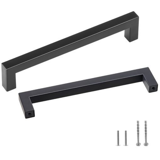 VEVOR 30 Pack Matte Black Stainless Steel Cabinet Pulls