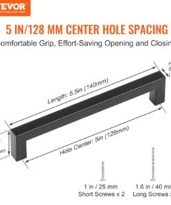 128mm / 5.03in Center to Center