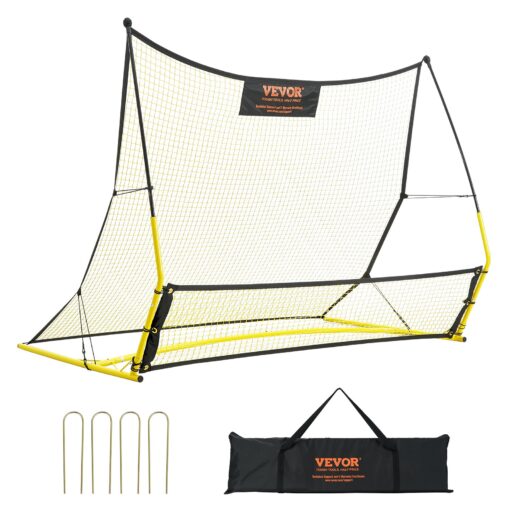 VEVOR 2 in 1 Portable Soccer Rebounder Net