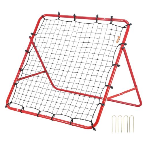 VEVOR Adjustable Soccer Rebounder Net 1m x 1m 39 x 39