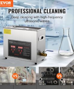 Профессиональная Машина для чистки ювелирных изделий из нержавеющей Стали 40 кГц