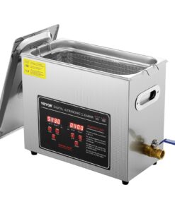 VEVOR 6L Ultrasonic Cleaner with Digital Timer & Heater