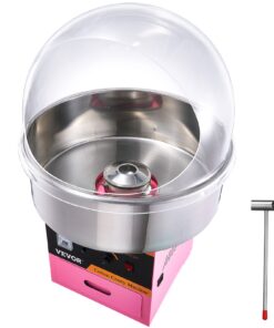 VEVOR Commercial Cotton Candy Machine with Cover