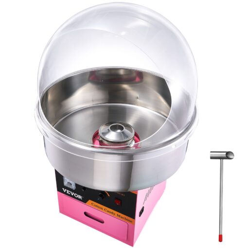 VEVOR Commercial Cotton Candy Machine with Cover