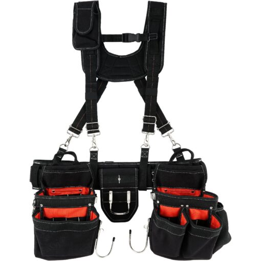 VEVOR Heavy Duty Tool Belt with Suspenders